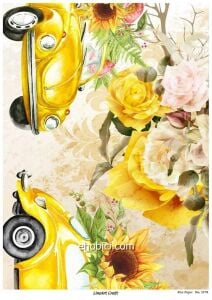 Lineart Pirinç Dekopaj Kağıdı Model - 3178