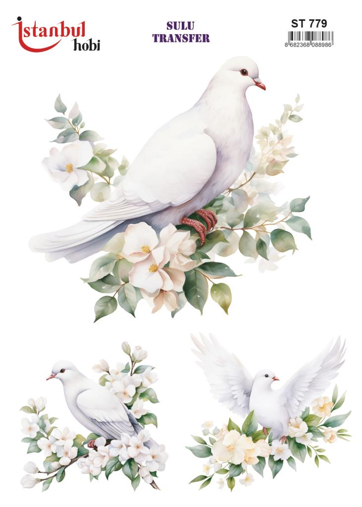 Sulu Transfer Kağıdı 25x35cm ST-779