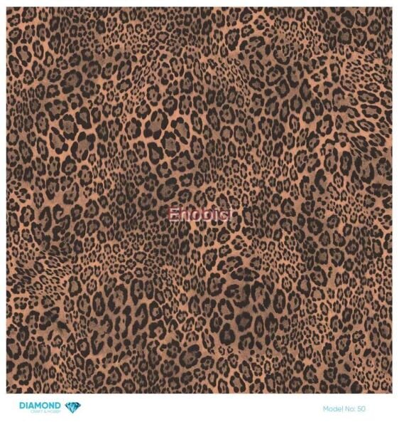 Diamond Pirinç Dekopaj Kağıdı - 050 - 30x30