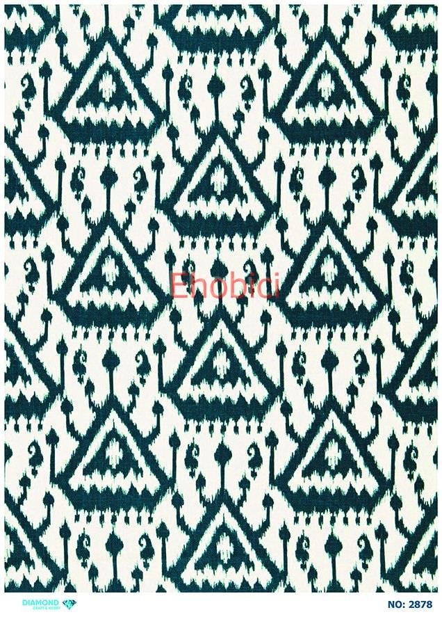 Diamond Pirinç Dekopaj Kağıdı - 2878