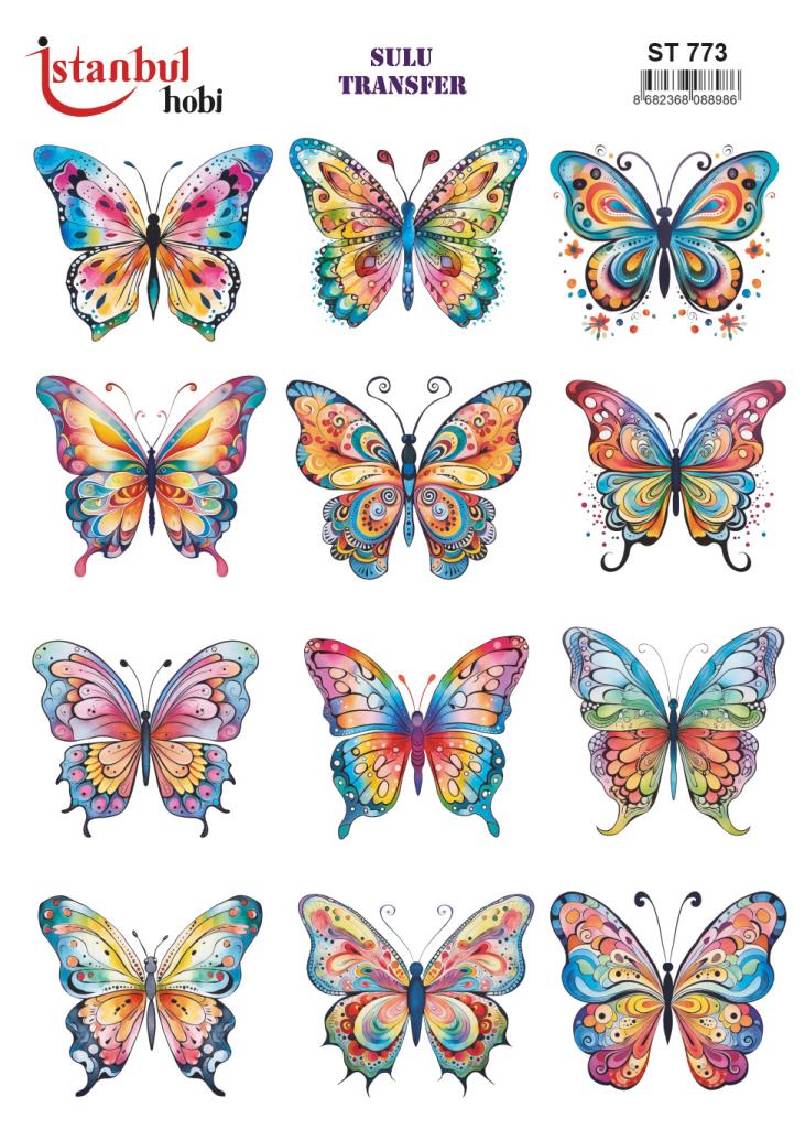 Sulu Transfer Kağıdı 25x35cm ST-773