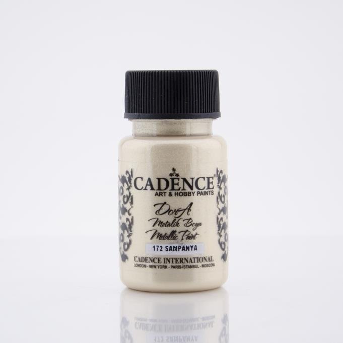 Cadence Dora Metalik Boya 172 Şampanya 50ML