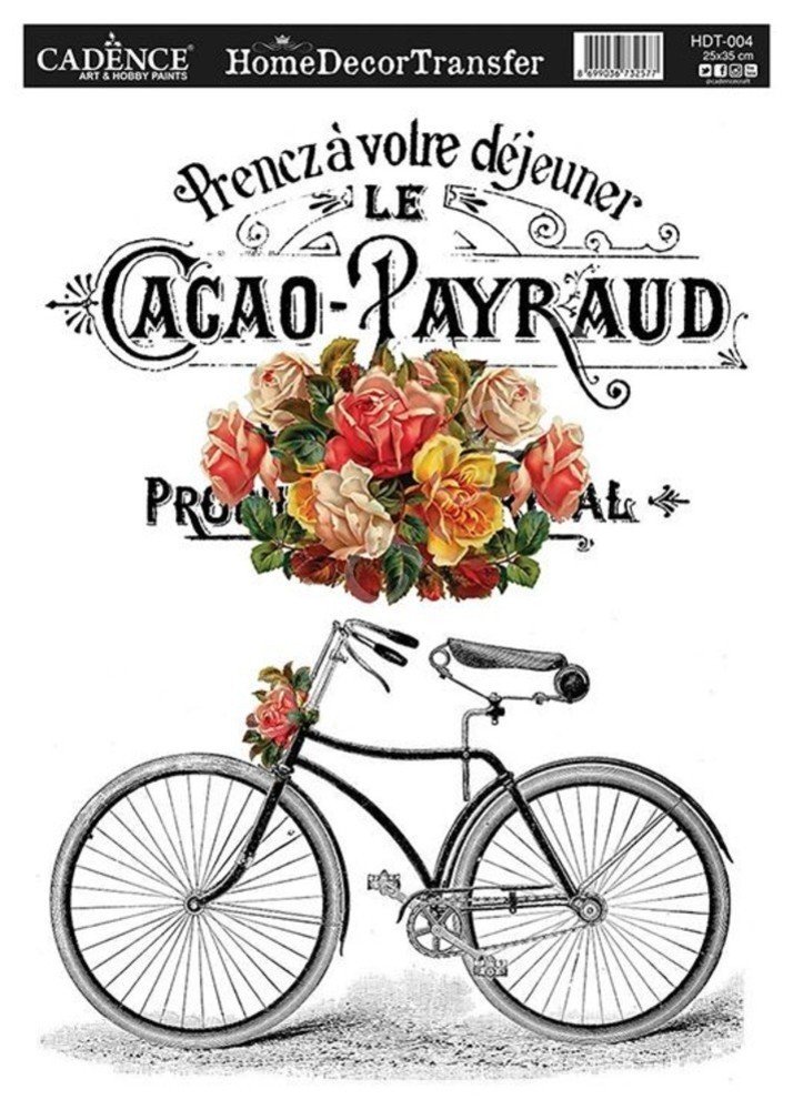 Cadence Home Dekor Transfer Kağıdı 25x35cm HDT-04