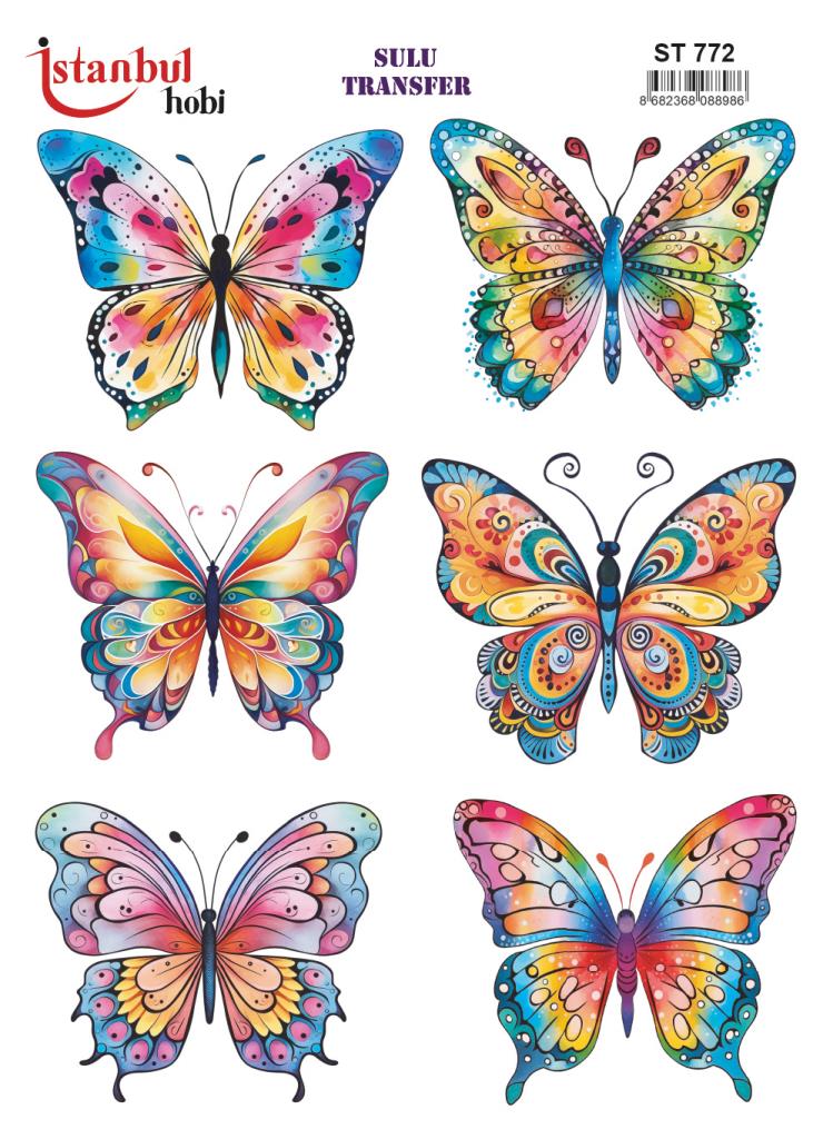 Sulu Transfer Kağıdı 25x35cm ST-772