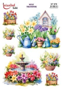 Sulu Transfer Kağıdı 25x35cm ST-979