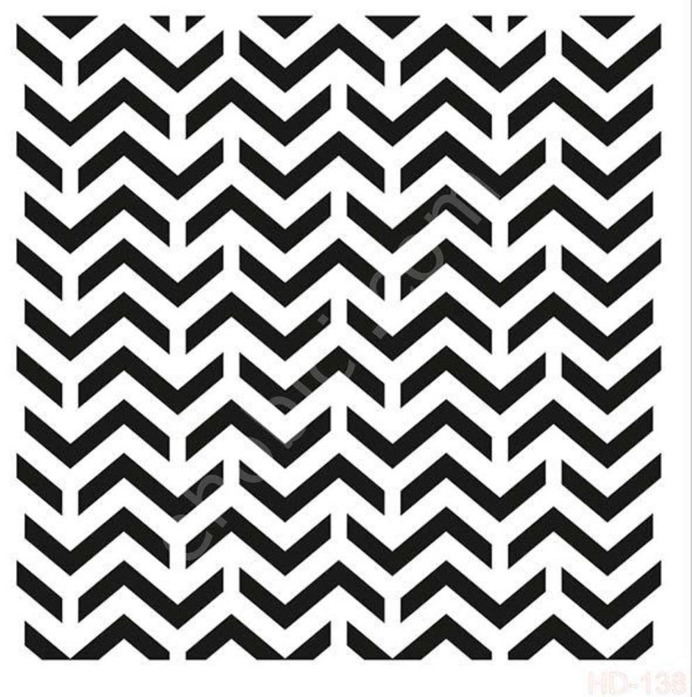 HD138 Cadence Home Dekor Stencil 45x45