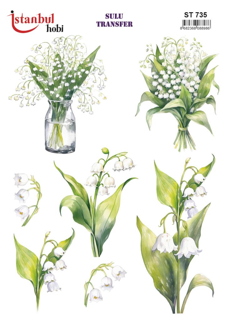 Sulu Transfer Kağıdı 25x35cm ST-735