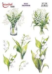 Sulu Transfer Kağıdı 25x35cm ST-735