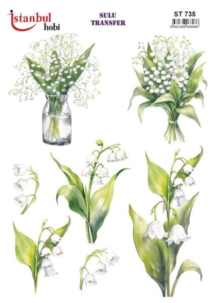 Sulu Transfer Kağıdı 25x35cm ST-735