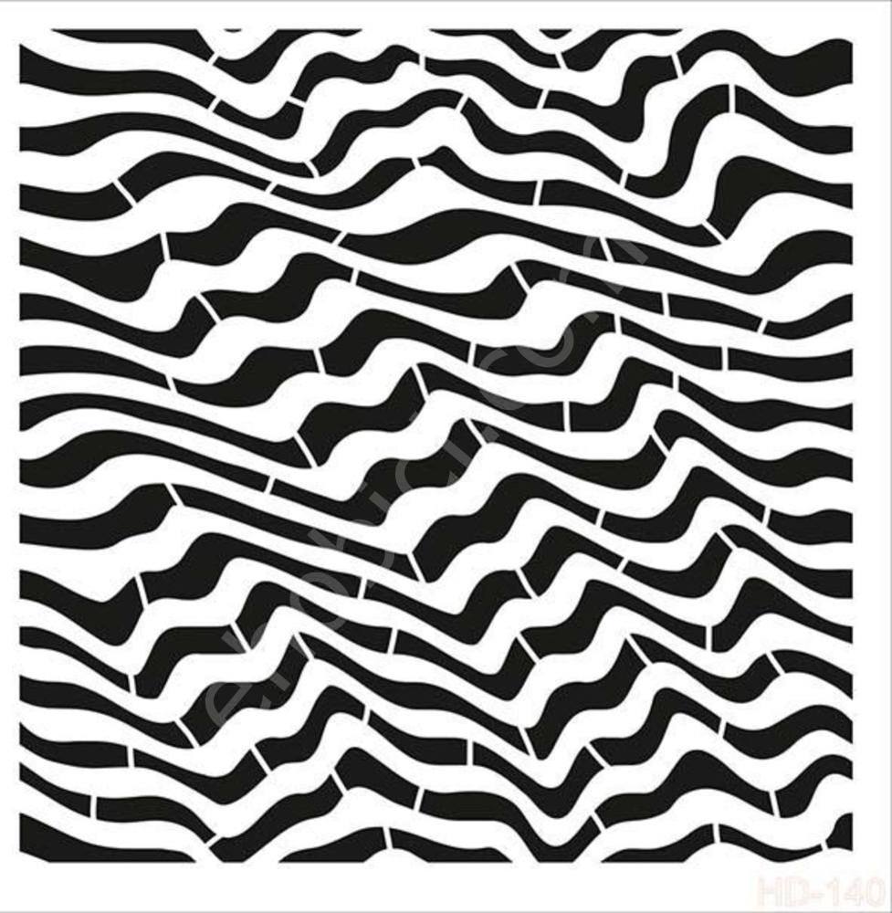 HD140 Cadence Home Dekor Stencil 45x45