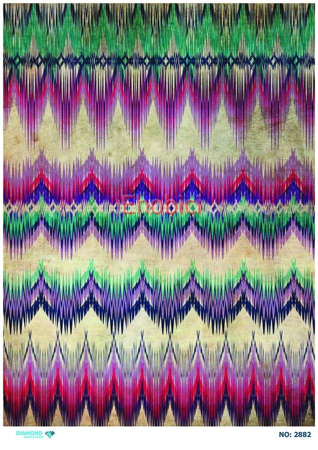 Diamond Pirinç Dekopaj Kağıdı - 2882