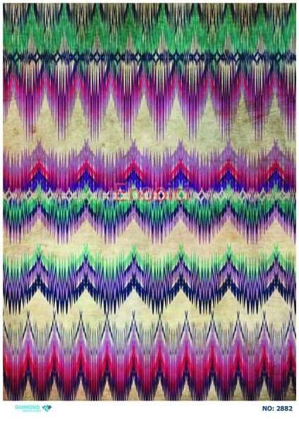 Diamond Pirinç Dekopaj Kağıdı - 2882