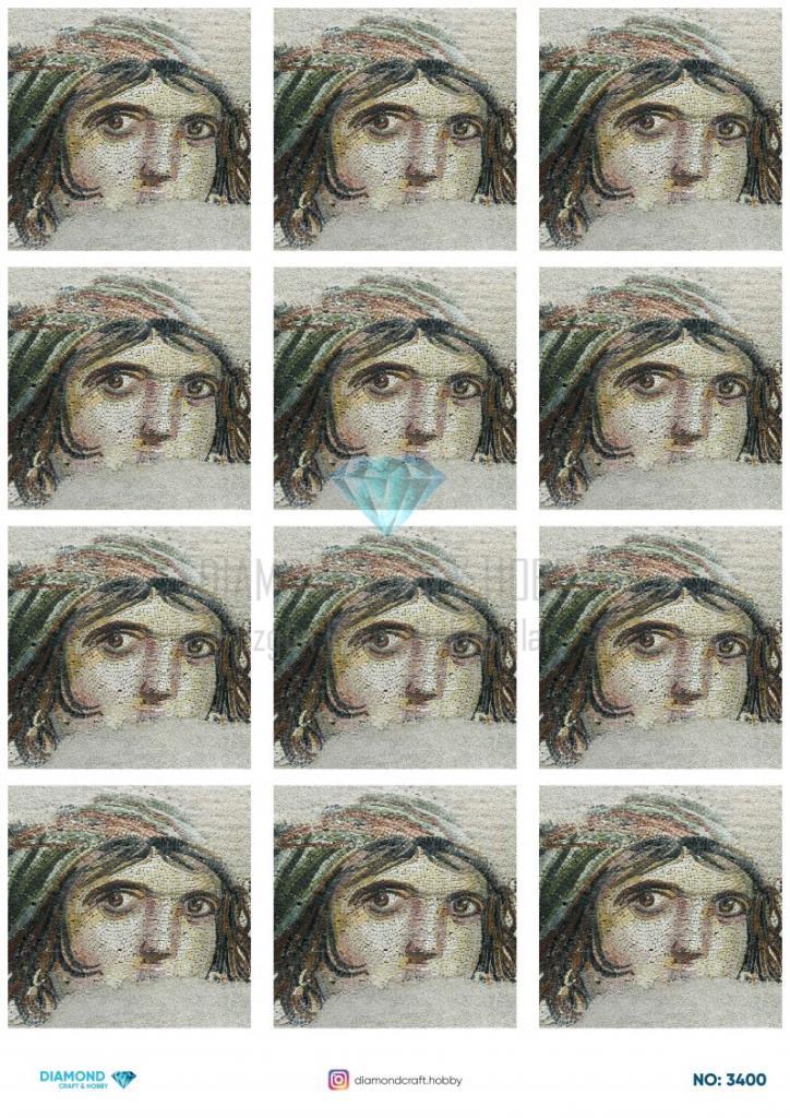 Diamond Pirinç Dekopaj Kağıdı - 3400