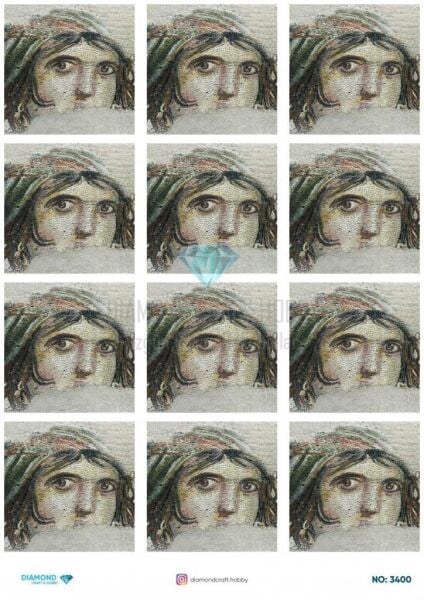 Diamond Pirinç Dekopaj Kağıdı - 3400