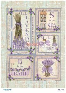 Diamond Pirinç Dekopaj Kağıdı - 5111