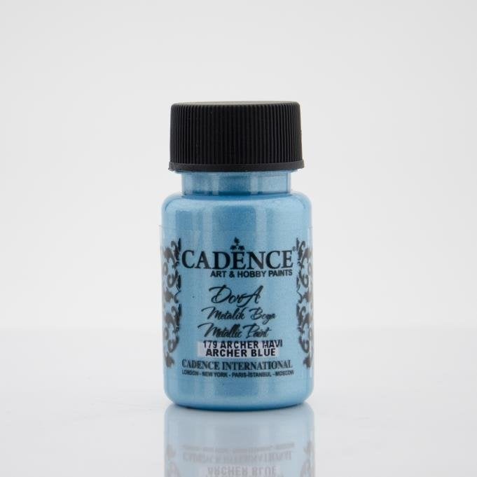 Cadence Dora Metalik Boya 179 Archer Mavi 50ML