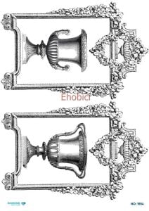 Diamond Pirinç Dekopaj Kağıdı - 1554