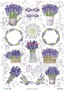 Diamond Pirinç Dekopaj Kağıdı - 5112