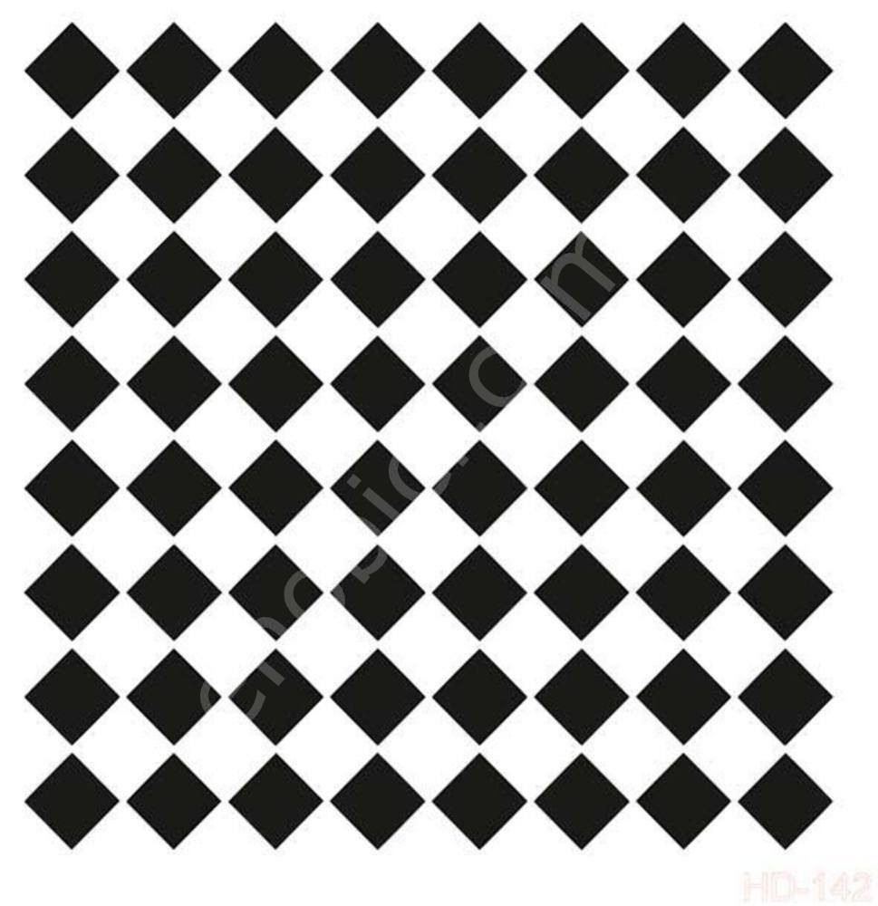 HD142 Cadence Home Dekor Stencil 45x45