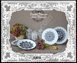 DT015 17x25 Dantel Transfer BEYAZ