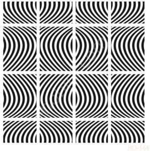 HD144 Cadence Home Dekor Stencil 45x45
