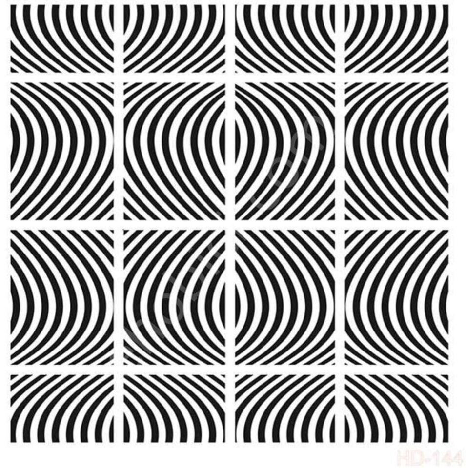 HD144 Cadence Home Dekor Stencil 45x45