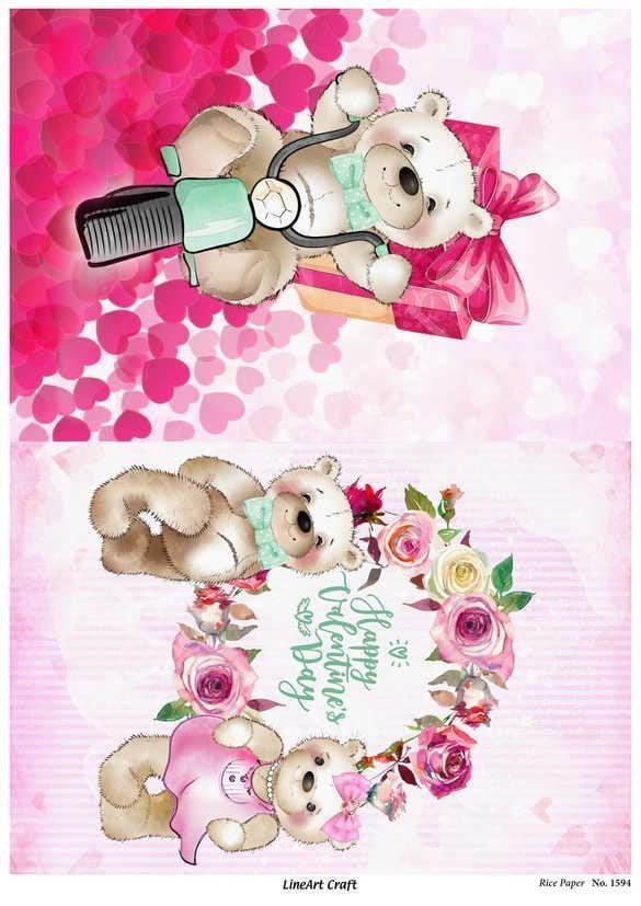 Lineart Pirinç Dekopaj Kağıdı Model - 1594