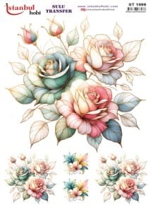 Sulu Transfer Kağıdı 25x35cm ST-1999