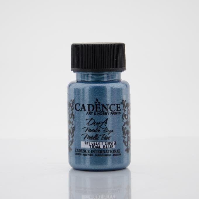 Cadence Dora Metalik Boya 181 Gelgit Mavisi 50ML
