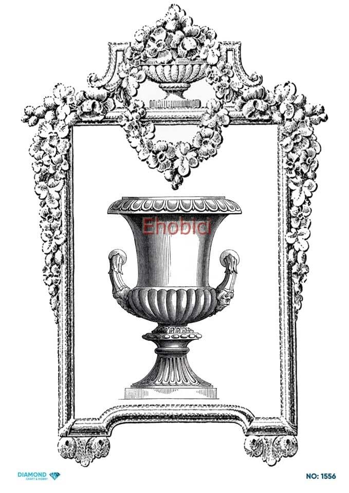 Diamond Pirinç Dekopaj Kağıdı - 1556