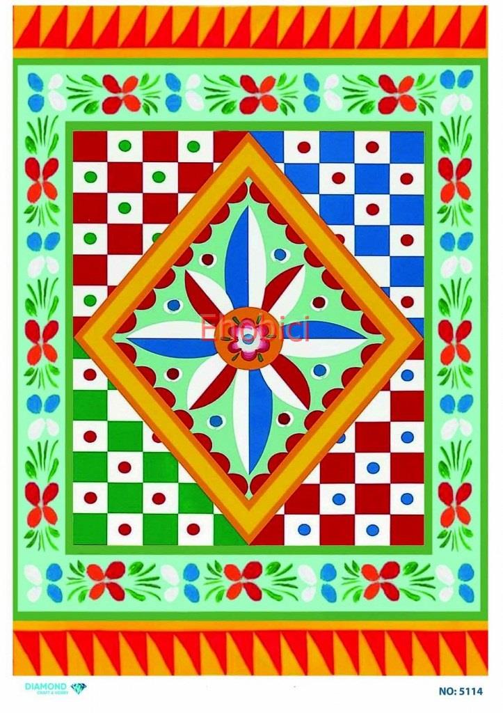 Diamond Pirinç Dekopaj Kağıdı - 5114