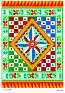 Diamond Pirinç Dekopaj Kağıdı - 5114