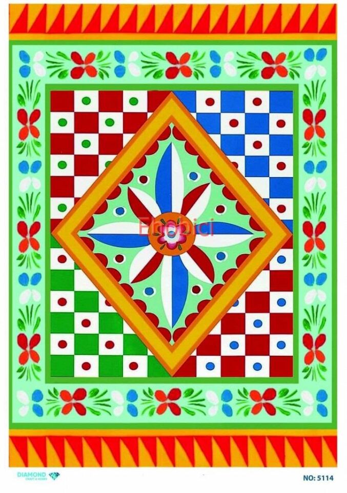 Diamond Pirinç Dekopaj Kağıdı - 5114