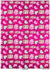 Lineart Pirinç Dekopaj Kağıdı Model - 1595