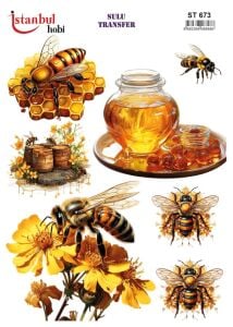 Sulu Transfer Kağıdı 25x35cm ST-673