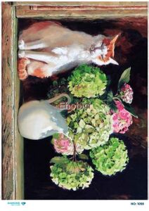 Diamond Pirinç Dekopaj Kağıdı - 1058