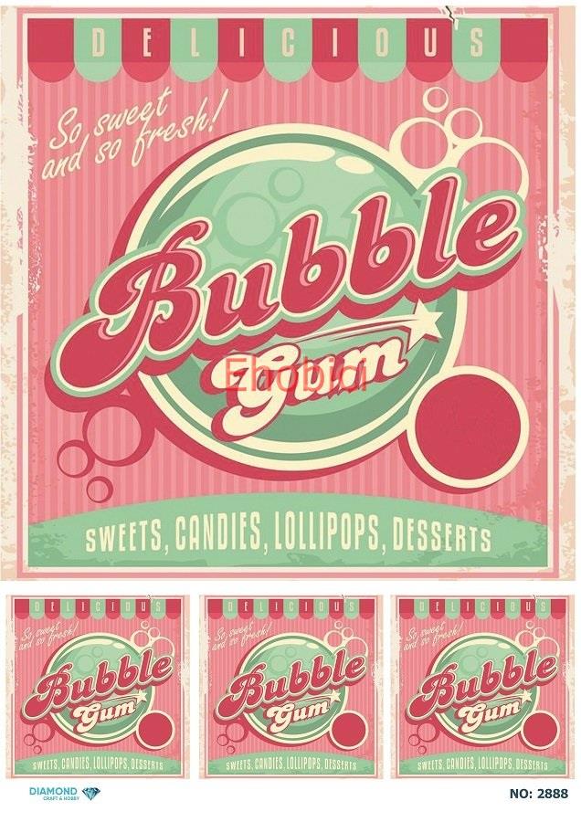 Diamond Pirinç Dekopaj Kağıdı - 2888