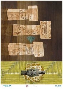 Diamond Pirinç Dekopaj Kağıdı - 3405