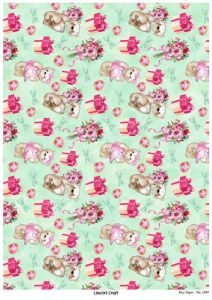 Lineart Pirinç Dekopaj Kağıdı Model - 1597