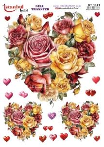 Sulu Transfer Kağıdı 25x35cm ST-1431