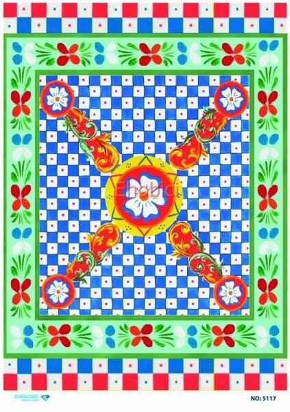 Diamond Pirinç Dekopaj Kağıdı - 5117