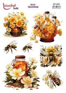 Sulu Transfer Kağıdı 25x35cm ST-670