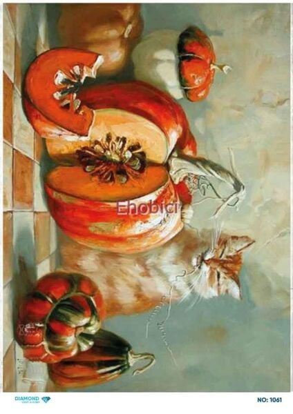 Diamond Pirinç Dekopaj Kağıdı - 1061