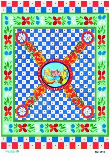 Diamond Pirinç Dekopaj Kağıdı - 5118