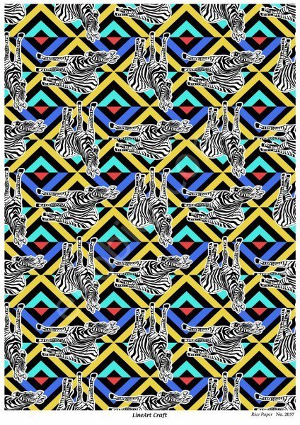 Lineart Pirinç Dekopaj Kağıdı Model - 2037