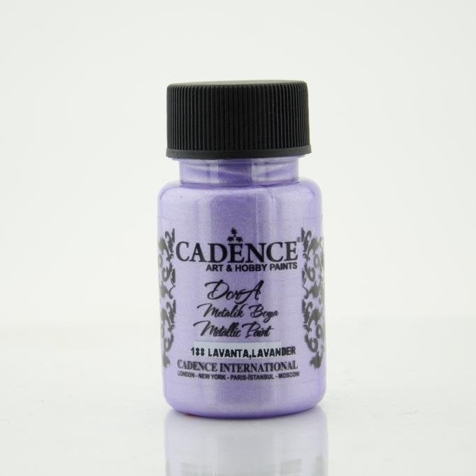 Cadence Dora Metalik Boya 188 Lavanta 50ML