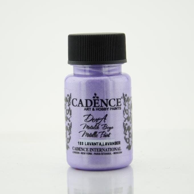 Cadence Dora Metalik Boya 188 Lavanta 50ML