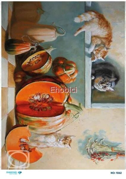 Diamond Pirinç Dekopaj Kağıdı - 1062