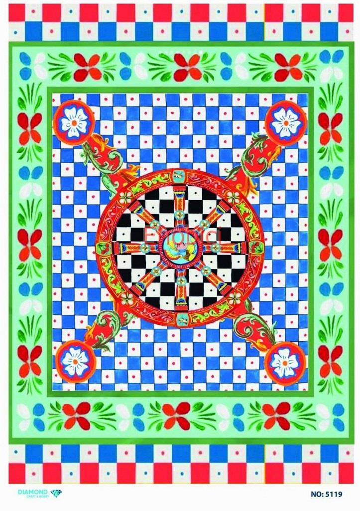 Diamond Pirinç Dekopaj Kağıdı - 5119