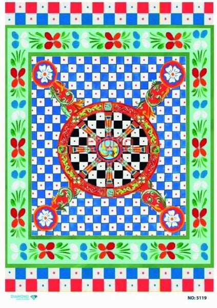 Diamond Pirinç Dekopaj Kağıdı - 5119